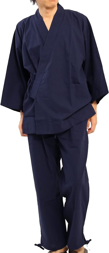 Samue Japanese Traditional Kimono Pajamas