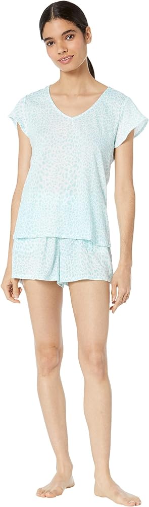 Splendid Women's Flutter T-Shirt and Short Set