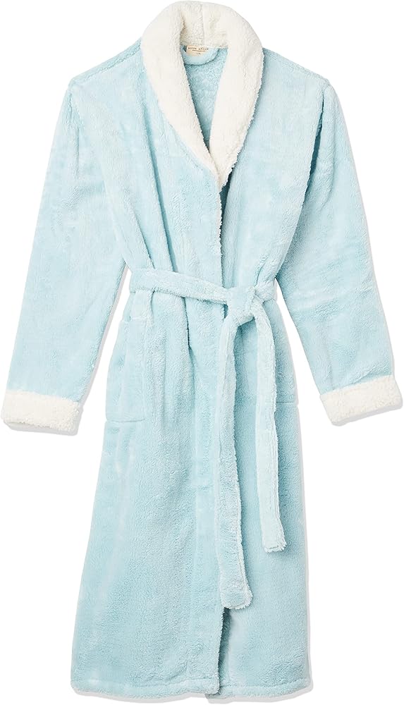 Women's Keila Sherpa Robe | Plush and Cozy Lounge Wear, Soft Women's Bathrobe