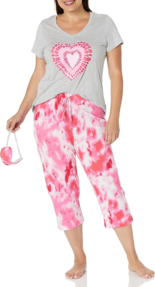 Avenue womens Set Pink Tie Dye