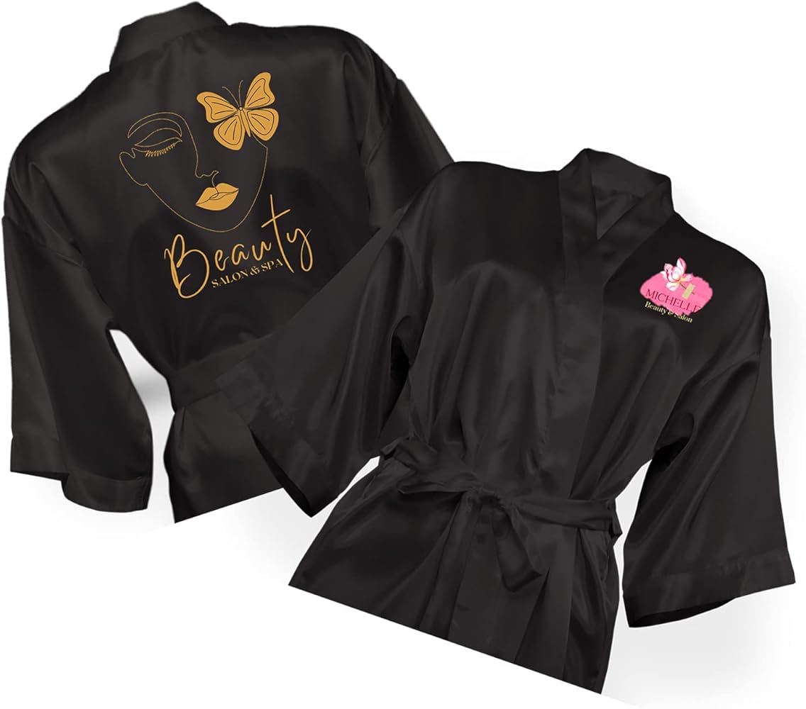 Fully Custom Robes with Logos, Designs, Photos & Texts for Special Occasions, Businesses, Groups and Events - Personalized Robes