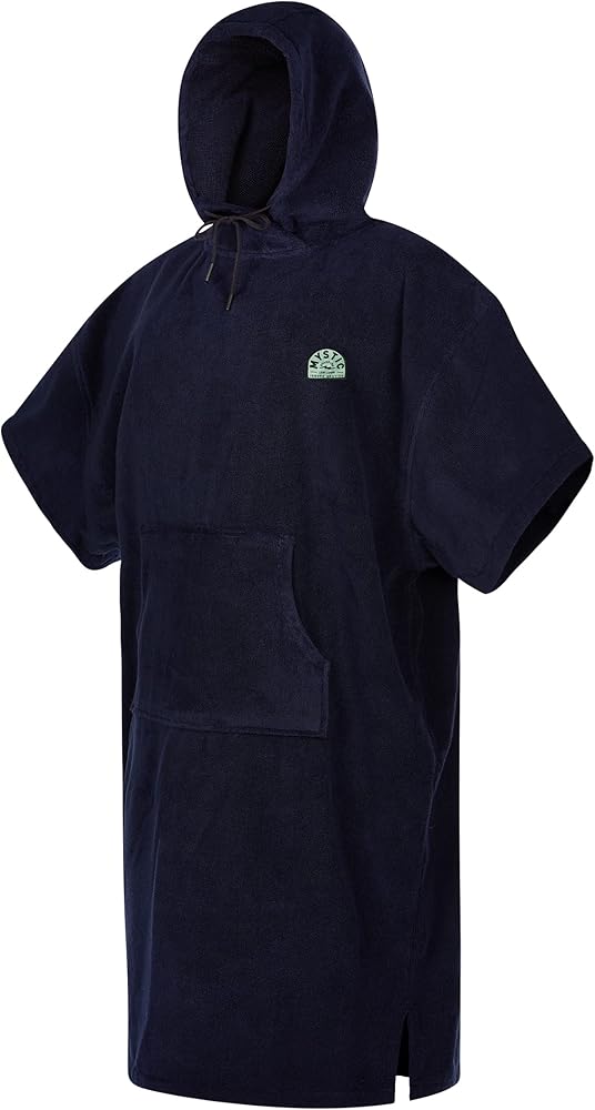 Kiteboarding Changing Poncho Cotton Velour, One Size