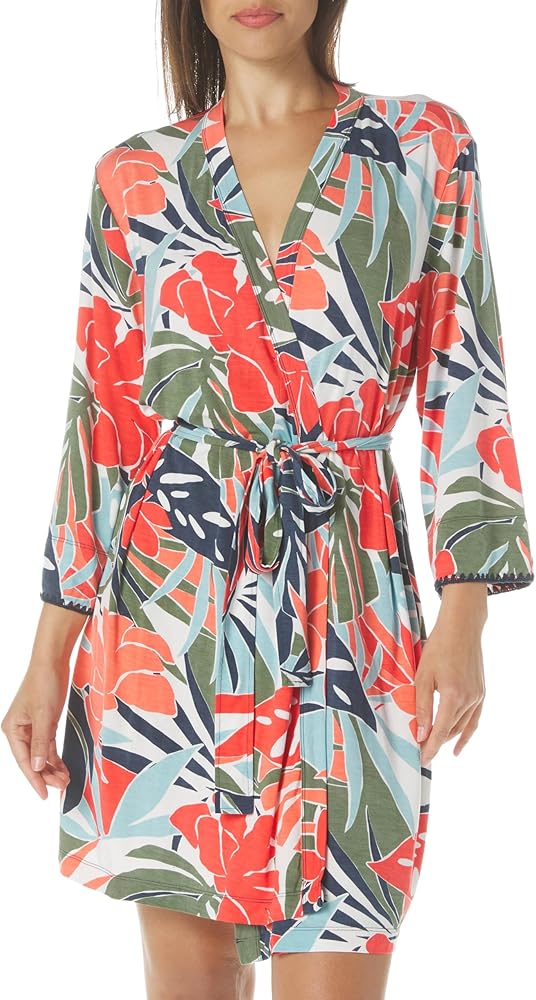 PJ Salvage womens Loungewear Tropic Beach Robe