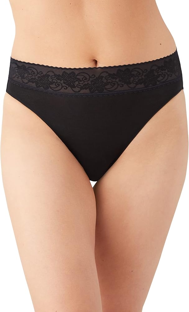 Wacoal Womens Comfort Touch Hi Cut Brief Panty